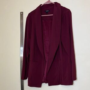 Torrid Women's Deep Red Blazer